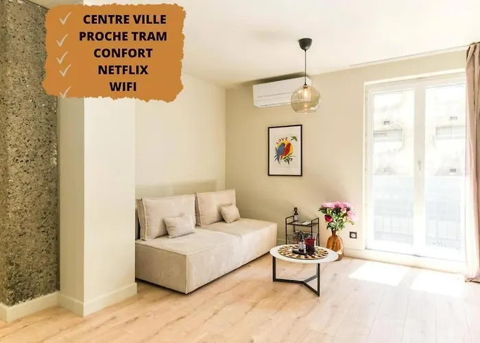 Le Mila ¶ Centre ¶ Confort ¶ Tram ¶ Climatisation Hotel Grenoble
